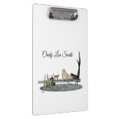 Meerjungfrau auf der Anlegestelle Klemmbrett (Rechts)