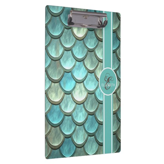 Meerjungfrau auf der Meerjungfrau-Schwanz-Skala, M Klemmbrett (Rechts)