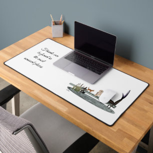 Meerjungfrau auf Dock Desk Mat Schreibtischunterlage