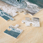 Meerjungfrau auf Felsen Puzzle (Seite)