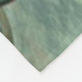 Meerjungfrau auf Meerjungfrau-Schwanz-Skala Fleecedecke (Ecke)