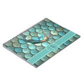 Meerjungfrau auf Meerjungfrau-Schwanz-Skala - Pers Notizblock (Linke Seite)