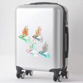 Meerjungfrau-Aufkleber Aufkleber (Koffer)