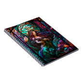 Meerjungfrau aus festem Glas, Kirche Notizblock (Rechte Seite)