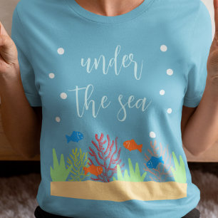 Meerjungfrau-Baby-Party T-Shirt