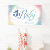 Meerjungfrau-Babydusche Banner (Insitu)