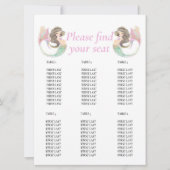 Meerjungfrau-Babydusche Einladung (Vorderseite)