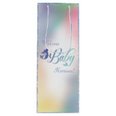 Meerjungfrau-Babydusche Geschenktüte Für Weinflaschen (Vorderseite)