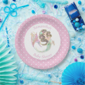 Meerjungfrau-Babydusche Pappteller (Party)