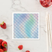 Meerjungfrau-Babydusche Serviette (Beispiel)