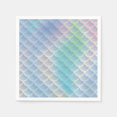 Meerjungfrau-Babydusche Serviette (Vorderseite)