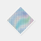 Meerjungfrau-Babydusche Serviette (Ecke)