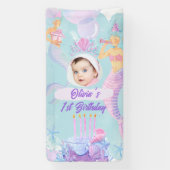 Meerjungfrau Banner (Vertikal)