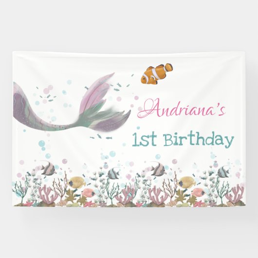 Meerjungfrau Banner (Horizontal)