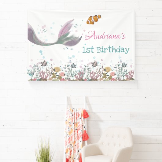 Meerjungfrau Banner (InSitu)