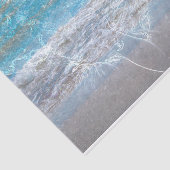 Meerjungfrau Blaue, beängstigende Meereswellen Seidenpapier (Ausschnitt)