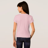 Meerjungfrau-Blumen T-Shirt (Schwarz voll)