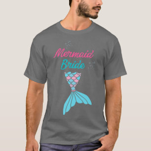 Meerjungfrau Braut, meerjungfrau, braut,Lustiger J T-Shirt
