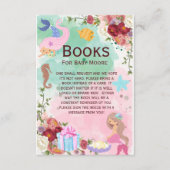 Meerjungfrau Bücher für Baby Begleitkarte (Vorderseite)