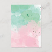 Meerjungfrau Bücher für Baby Begleitkarte (Rückseite)