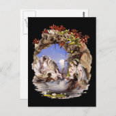 Meerjungfrau-Bucht-Postkarte Postkarte (Vorne/Hinten)