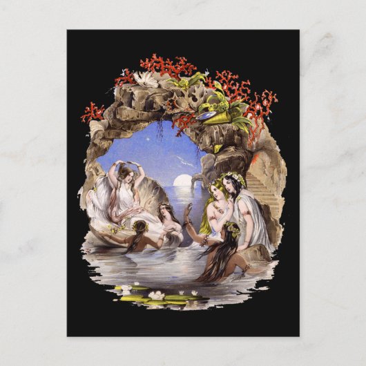 Meerjungfrau-Bucht-Postkarte Postkarte (Vorderseite)