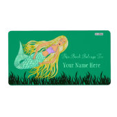 Meerjungfrau (Buchzeichen) (Vorne)