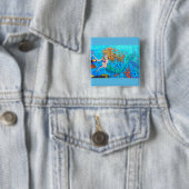 Meerjungfrau Button (Beispiel)