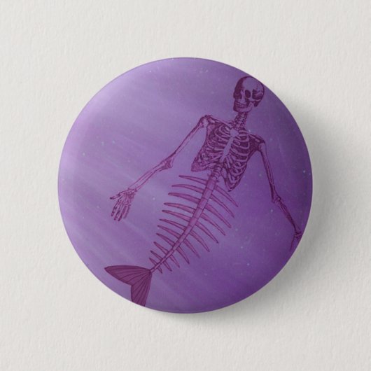 Meerjungfrau Button (Vorderseite)