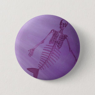 Meerjungfrau Button