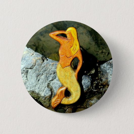 Meerjungfrau Button (Vorderseite)