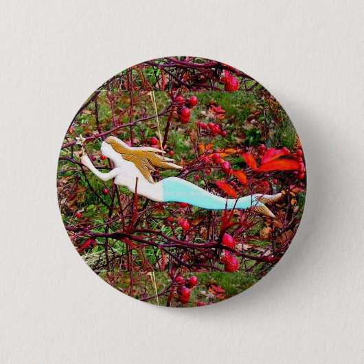 Meerjungfrau Button (Vorderseite)