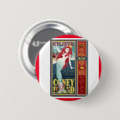 Meerjungfrau Button (Vorne & Hinten)