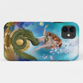 Meerjungfrau Case-Mate iPhone Hülle (Rückseite (Horizontal))