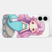 Meerjungfrau Case-Mate iPhone Hülle (Rückseite (Horizontal))