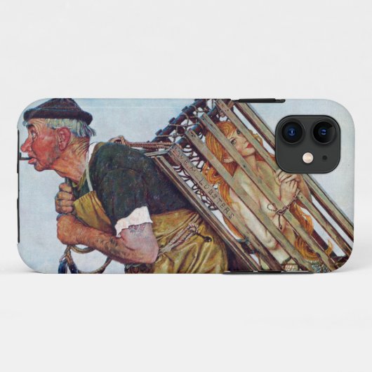 Meerjungfrau Case-Mate iPhone Hülle (Rückseite (Horizontal))