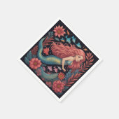 Meerjungfrau Dark Ocean Serviette (Ecke)