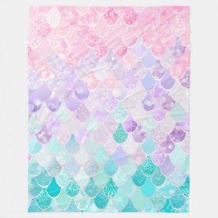 Meerjungfrau-Decke, Fleece für