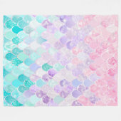 Meerjungfrau-Decke, Fleece für (Vorderseite (Horizontal))