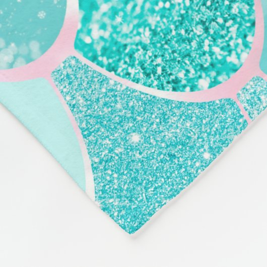 Meerjungfrau-Decke, Fleece für (Ecke)