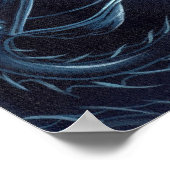 Meerjungfrau der Abgrundzone Deep ART PRINT Poster (Ecke)