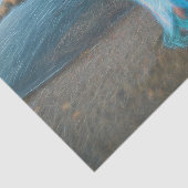 Meerjungfrau der blauen Schönheit Seidenpapier (Ausschnitt)