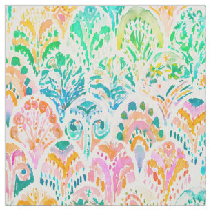 MEERJUNGFRAU der BOLINAS Regenbogen-Fisch-Skala Stoff