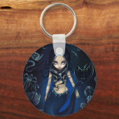 "Meerjungfrau der Tiefe" Schlüsselanhänger (Vorderseite)