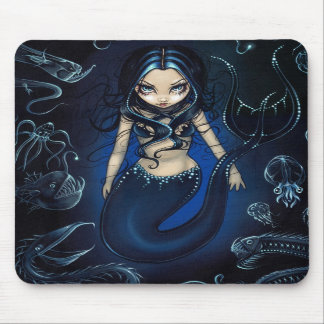 "Meerjungfrau des tiefen" Mousepad