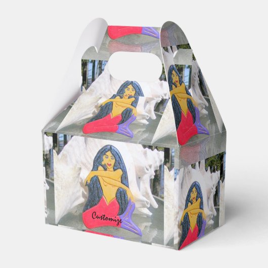 Meerjungfrau-Dose Geschenkschachtel (Vorderseite)