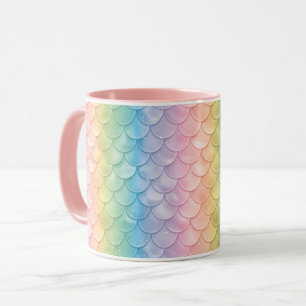 Meerjungfrau-Drachenschuppen  Tasse