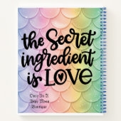 Meerjungfrau Dragon Das Geheimnis ist Liebe Notizblock (Rückseite)