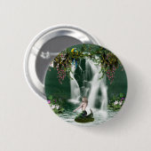 Meerjungfrau-Duschen-Button Button (Vorne & Hinten)