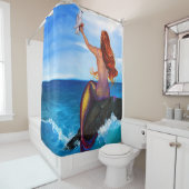 Meerjungfrau-Duschvorhang-Bad Duschvorhang (Beispiel)
